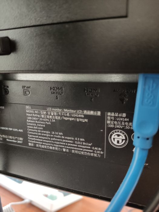 Монитор Dell U2414Hb