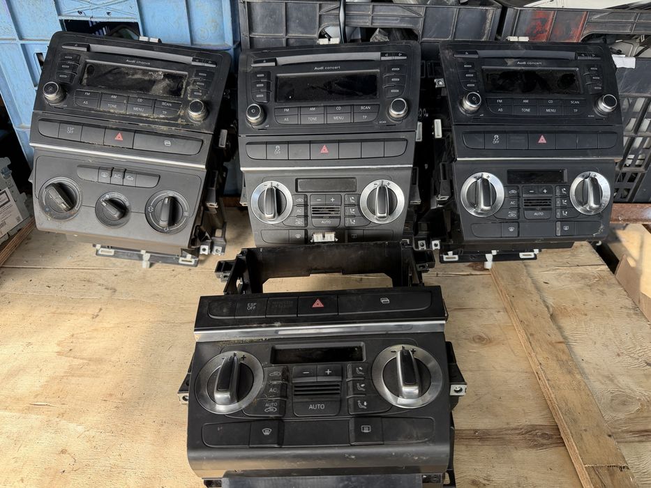 Двоен дин конзола ауди а3 8п / audi a3 8p