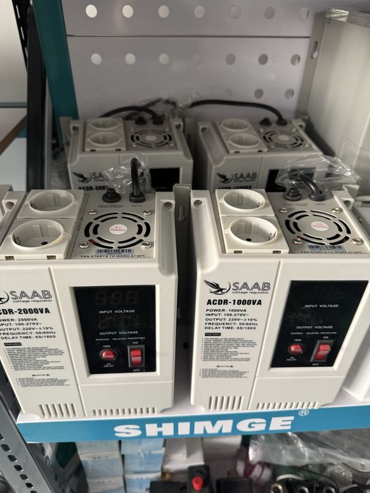 SAAB стабилизатор напряжения 45 в дан кутаради 1 квт - 20 квт оптом