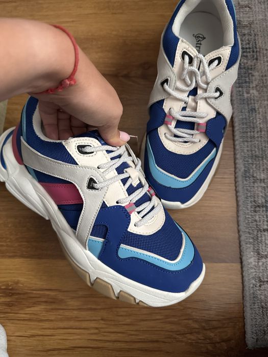 Многоцветни маратонки, zara & stradivarius