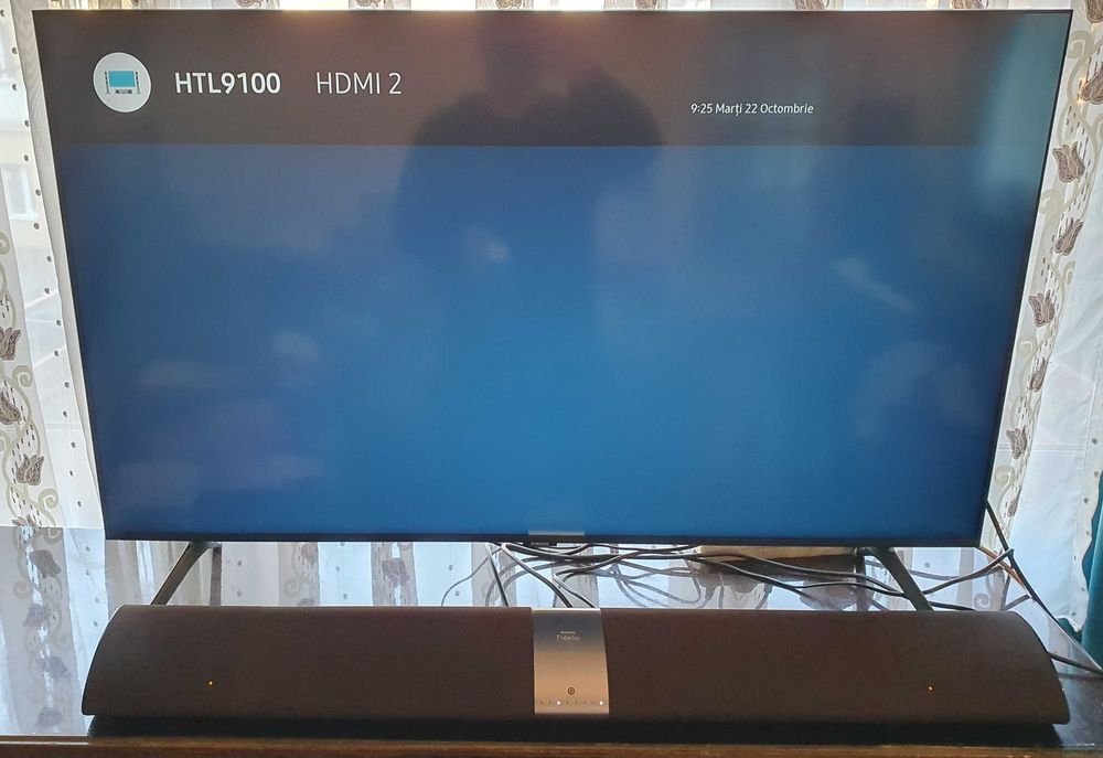 Boxe Philips Fidelio 9100 Difuzoare Full Sistem bara subwoofer sateliti