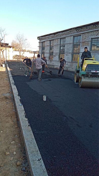 Sifatli Asfalt Yotqizish Hizmati