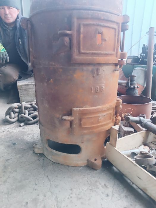 Печь буржика без крышки