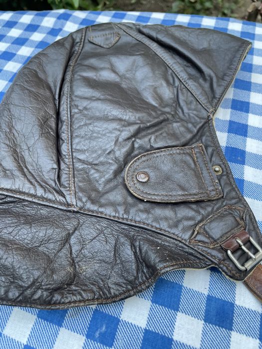 Casca de piele Luftfaffe ww2