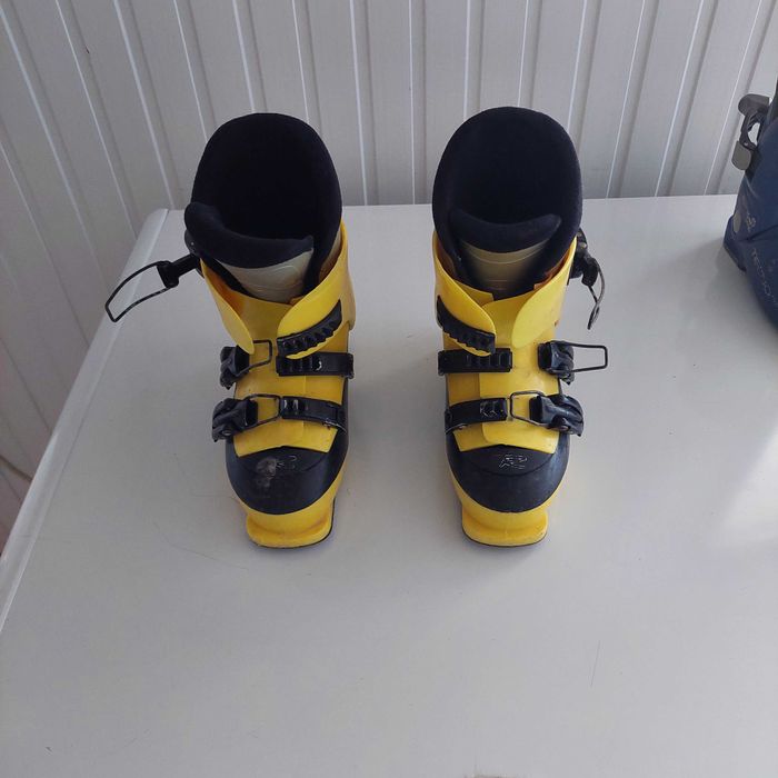 ski copii 100cm și bete 90cm