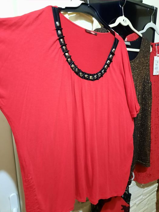 Bluze/Bolero nr.50/54 cu broderie, voal, paiete