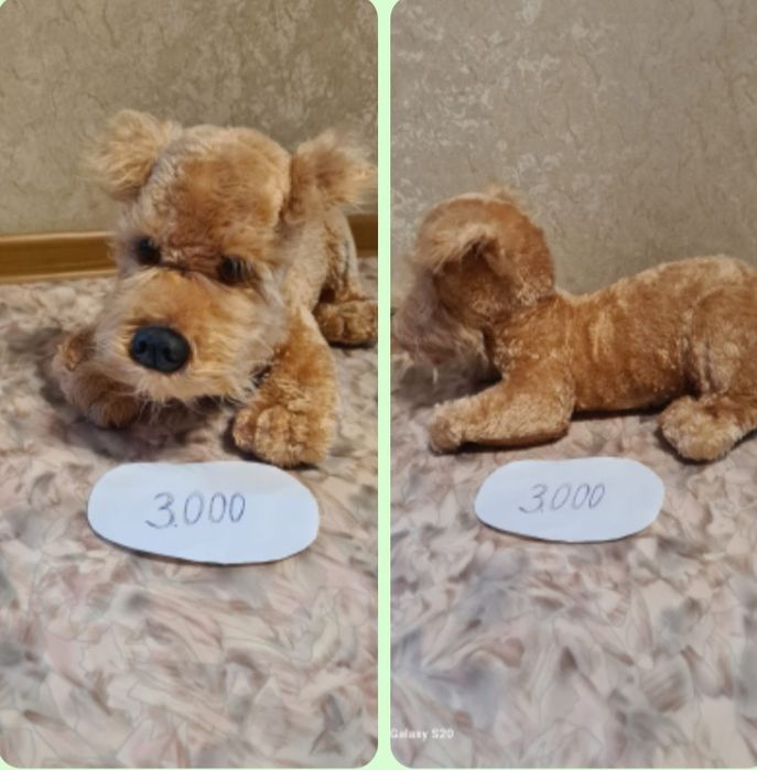 Игрушки мягкие б/у