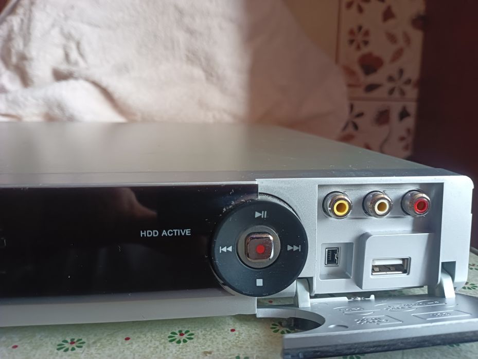 Philips dvd home theater system  recorder hdd