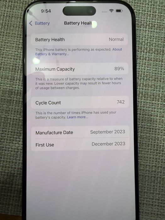 Iphone 15 pro 128 GB