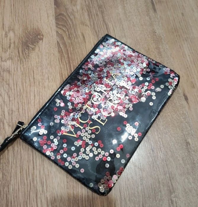 Poșetă plic de mana cu paiete Victoria's Secret