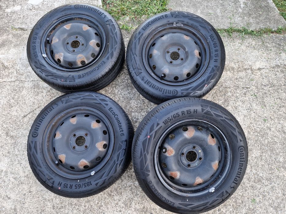 Jante Dacia Logan Sandero 4x100 anvelope vara 185 65 15