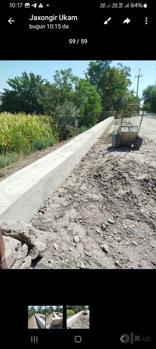Fundamit beton quyish xizmati