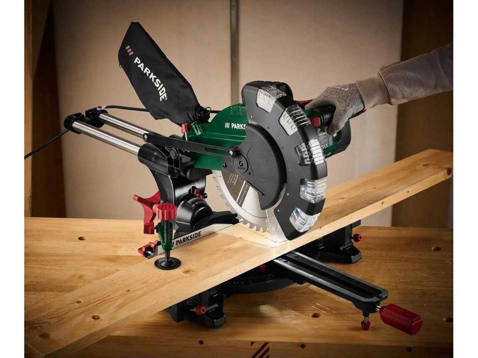 НОВИ! Настолен циркуляр с лазер Parkside 1500W