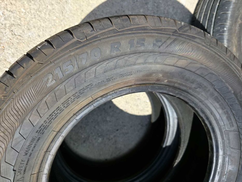 2 Anvelope de VARA - 215/70/15C 109/107S - Semperit VAN-LIFE - DEMO NOI - DOT 2023 !