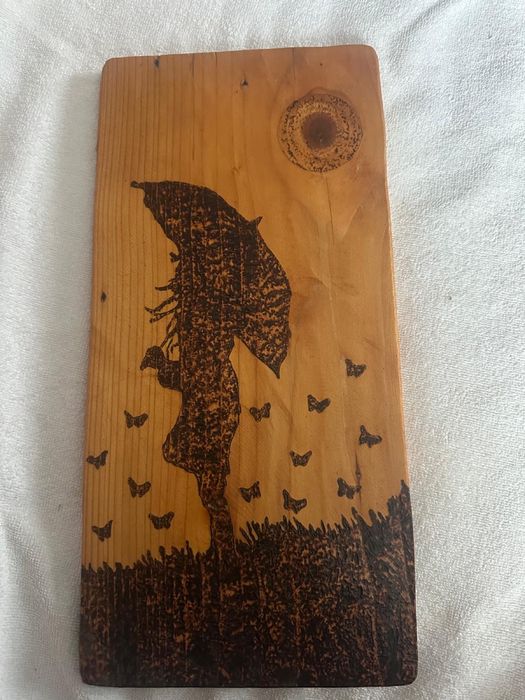 Tablouri pirogravate manual-lucrari unicat din lemn