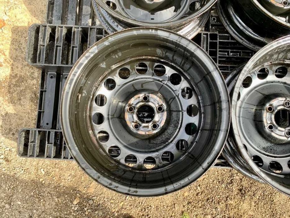 4бр.Оригинални железни джанти 16цола ET50 5x112 за Vw,Audi,Seat,Skoda