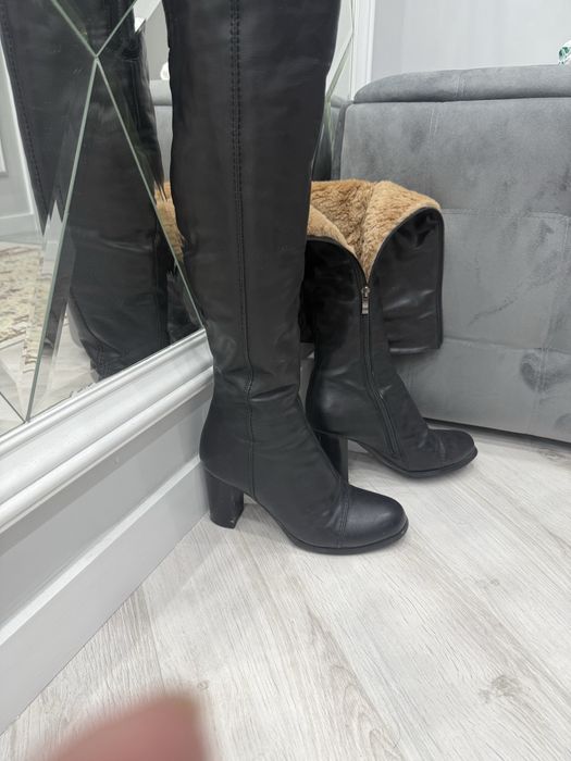 Сапоги ботфорты женские