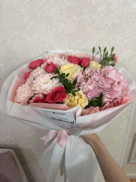 Арзан багада букет гелдер