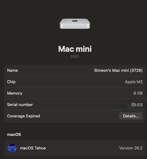 Apple Mac mini M2