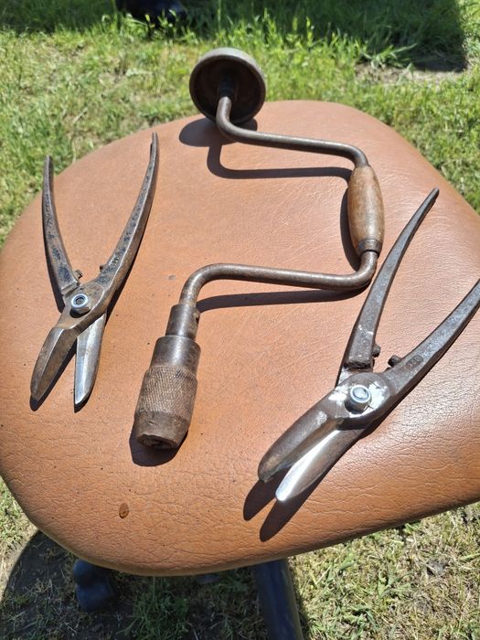 Foarfece  manuale pt tabla plus coarba de gaurit