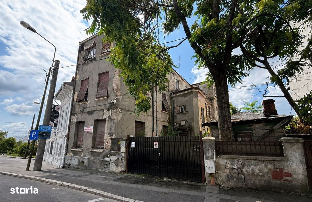 Cladire interbelica P+2E | Teren 586 mp | Calea Calarasilor – Traian