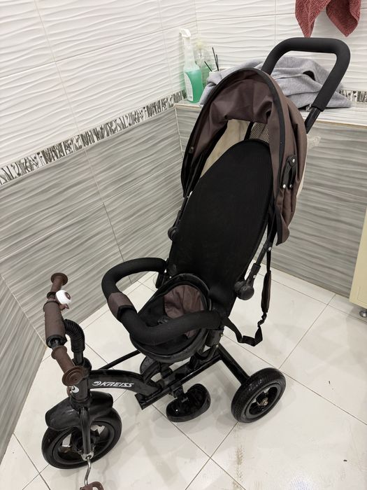 Велосипед коляска новороченная