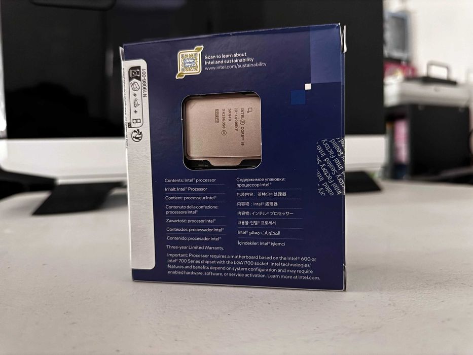 НОВ ! Процесор Intel Core i9-14900КF (3.2GHz - 5.4GHz) Неразпечатан !
