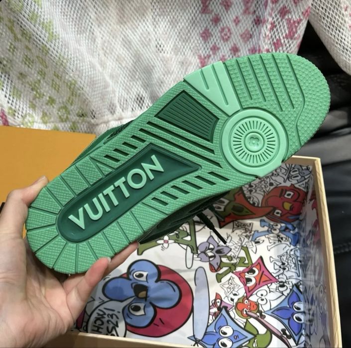 adidasi sneakers louis vuitton skate green