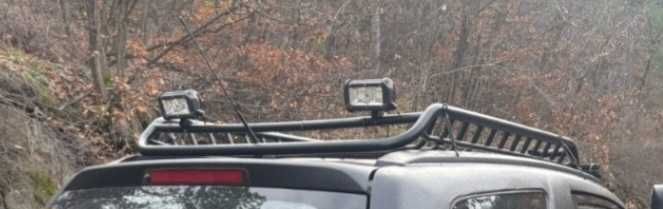 Стоманен багажник за покрив / лед бар