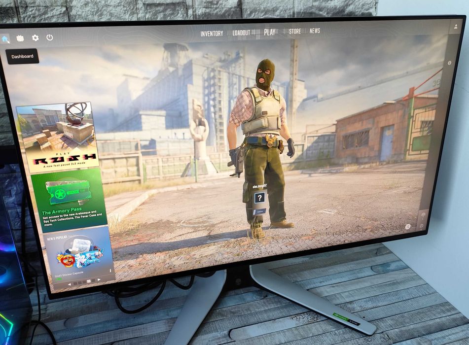 Monitor Gaming Alienware AW2723DF – 27" QHD, Fast IPS, 280Hz