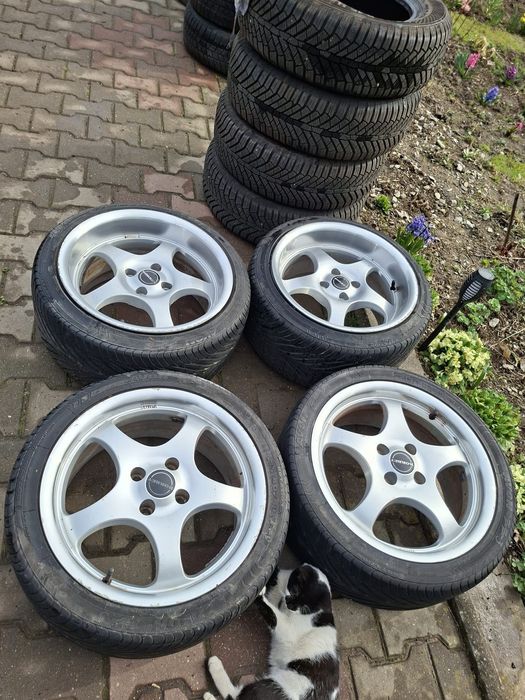 Jante cu buza Borbet T 4x100 r16  in 2 latimi