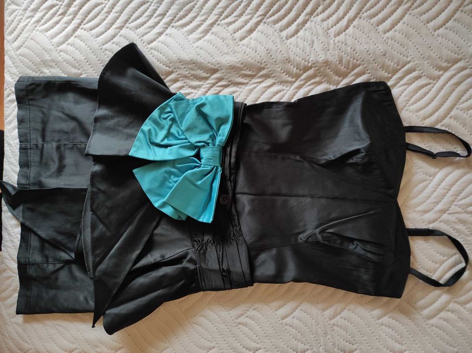 Черна детска официална рокла!