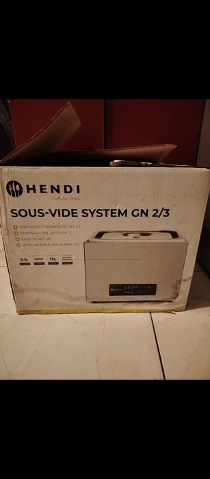 Aparat de gătit în vid Hendi nou nefolosit