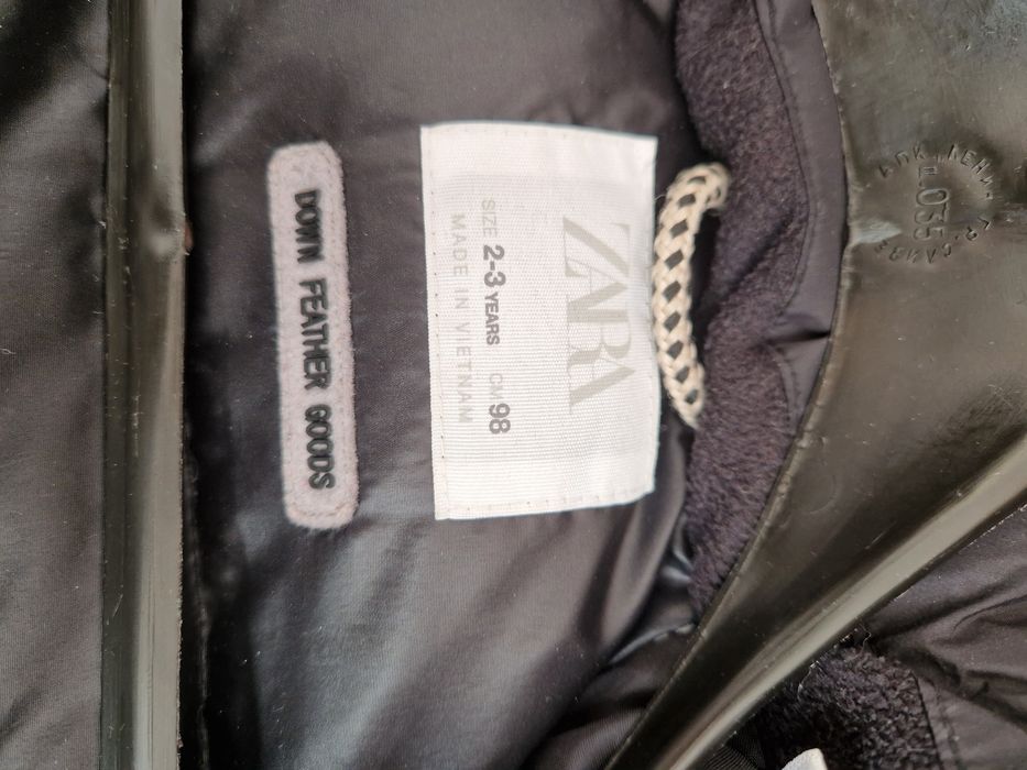 Детско зимно яке с гъши пух Zara