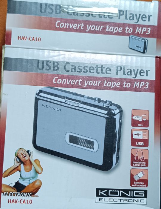 Casetofon USB/mp3

Transformați-vă banda în MP3