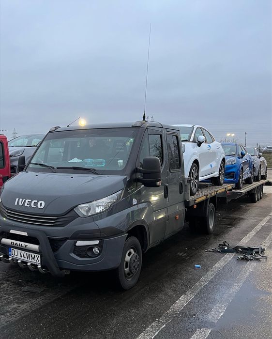 Transport Romania Austria Germania Persoane Colete auto pe platforma