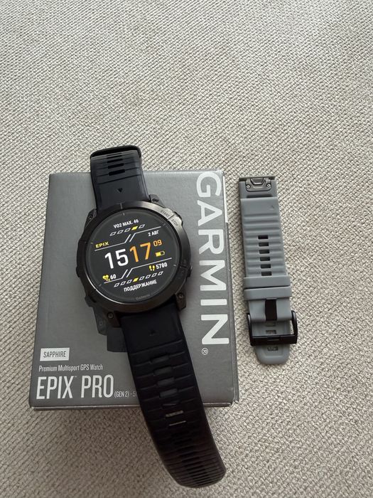 Garmin Epix Pro (Gen 2) Sapphire, 51 мм.