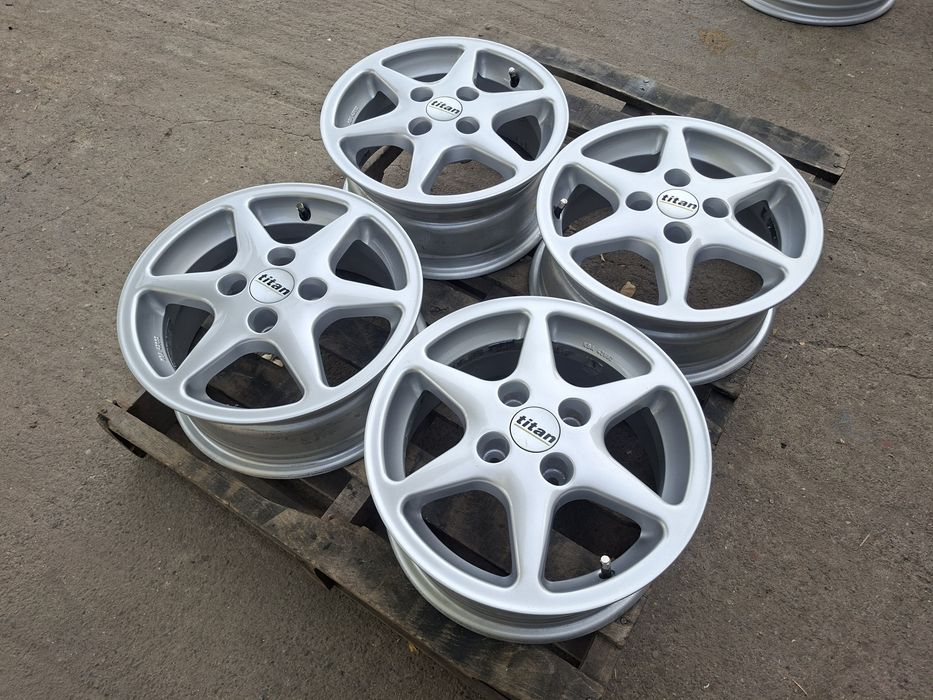 14" 4X100mm Titan, 4х100мм Немски Алуминиеви джанти