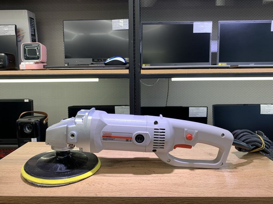 Шлифмашина угловая Crown CT13034, 1300 Вт, 10972/А10