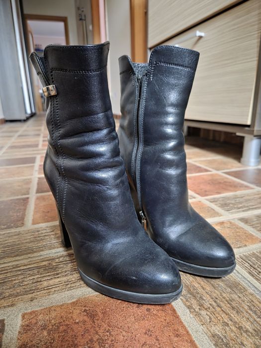 Botine AnnaCori din piele naturala