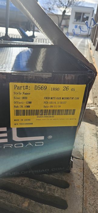 Джанти за Тойота 18 цола