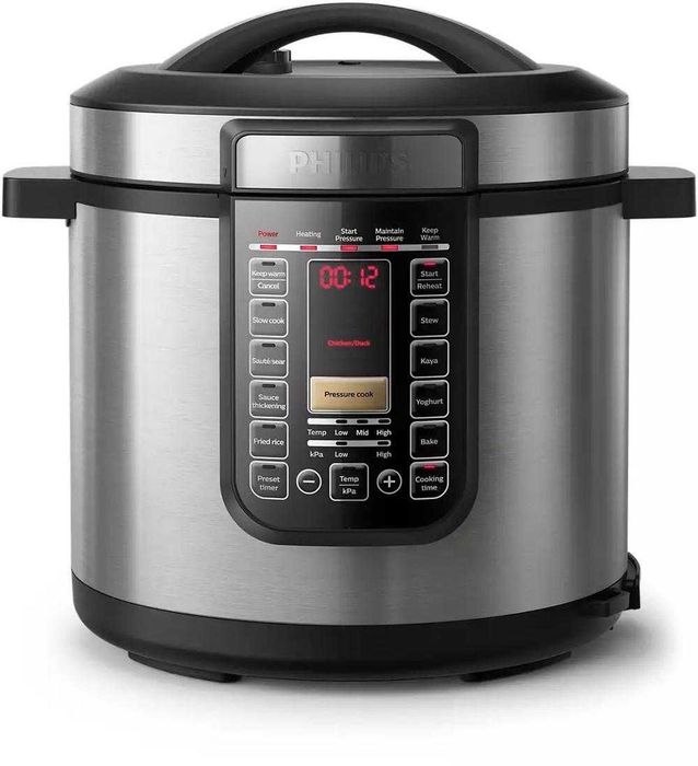 Multicooker Philips All-in-One, 6L, Oala Sub Presiune Electrica, 12 Programe