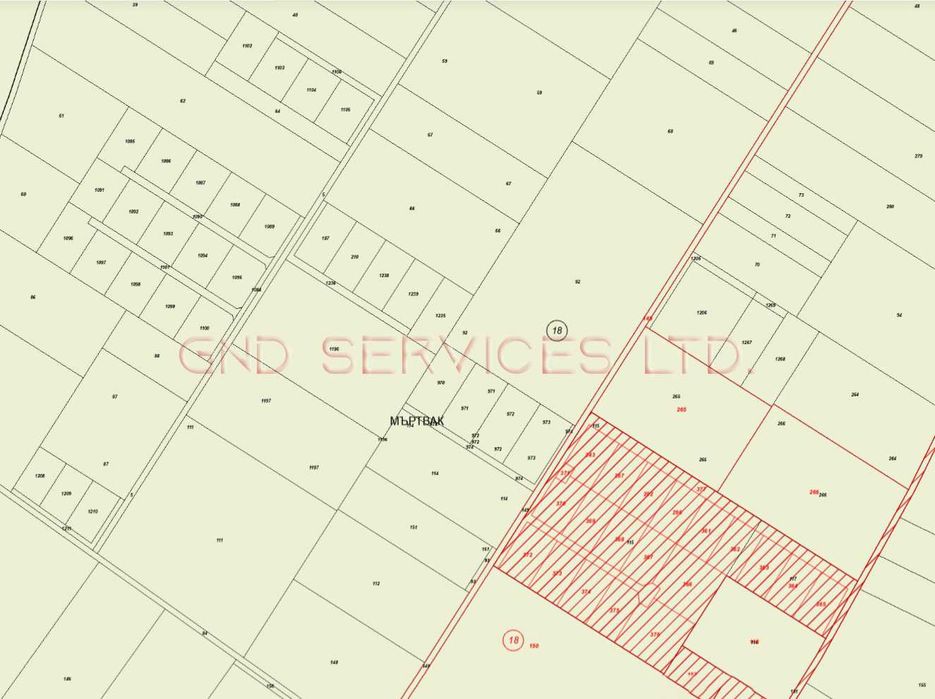Продава се Парцел в с. Гурмазово, Област София-област - 498 кв.м за 1 €/кв.м - Снимка #1