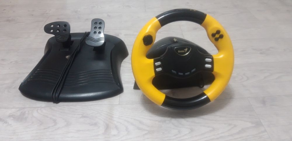 Игровой руль коробка автомат