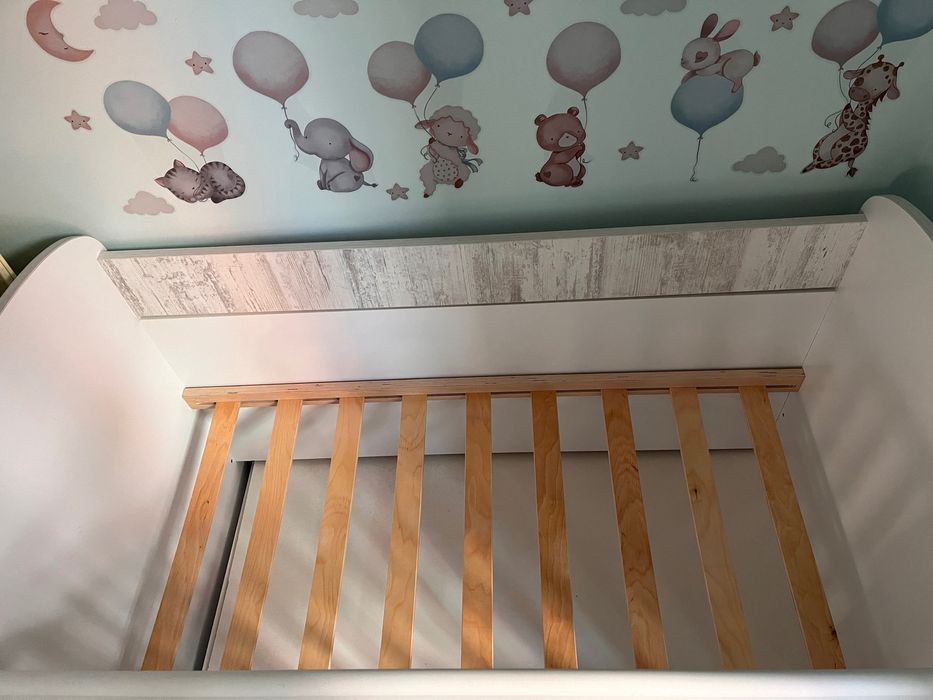 Дървена кошара с две нива на матрака