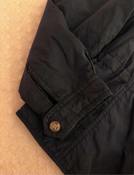 Детско тъмносиньо яке за момиче ZARA