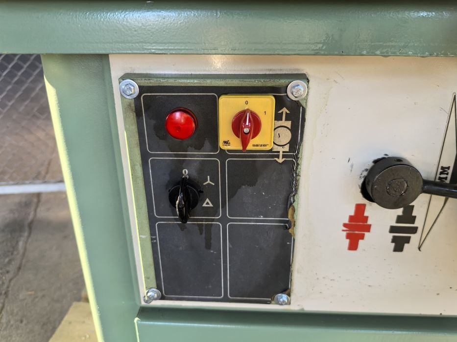 Фреза с карета 4 вд об, мт 4кв с ел спирачка