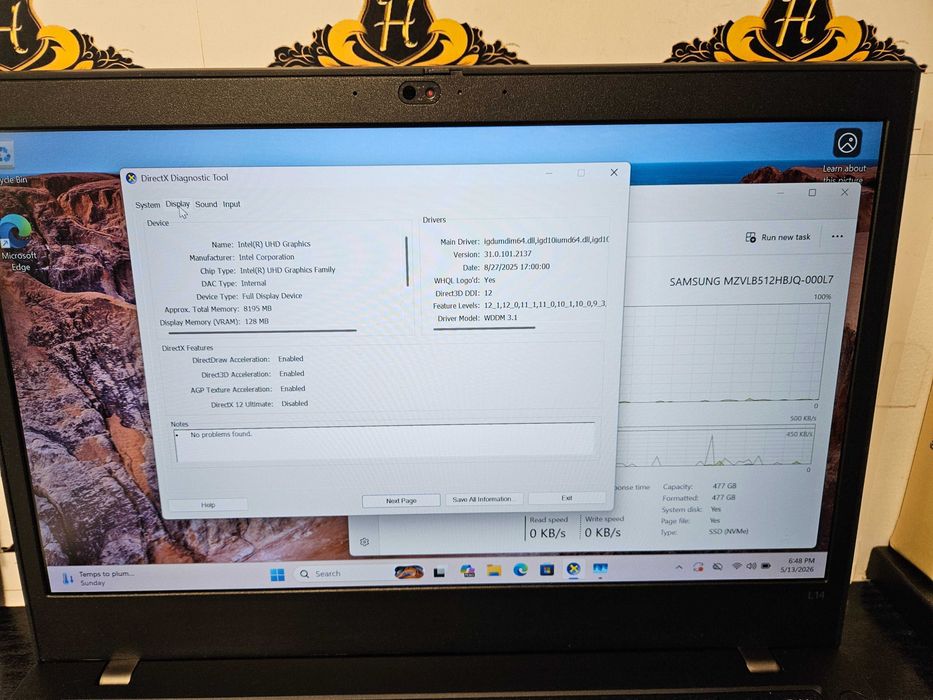 Hope Amanet P10/Laptop Lenovo Lenovo ThinkPad L14 Gen 1 i5 10th SSD