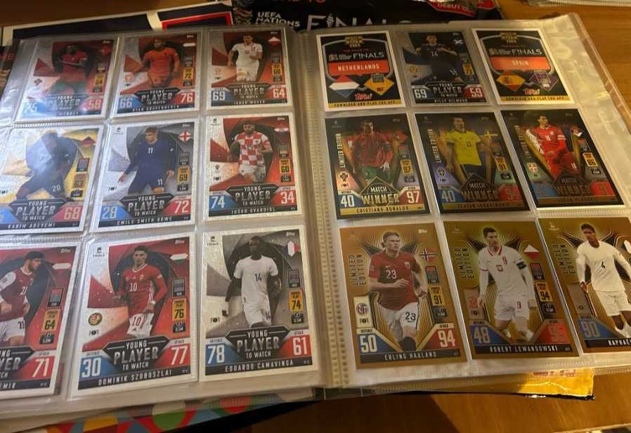 Vand album complet Match Attax UEFA Nations League Finals 2022