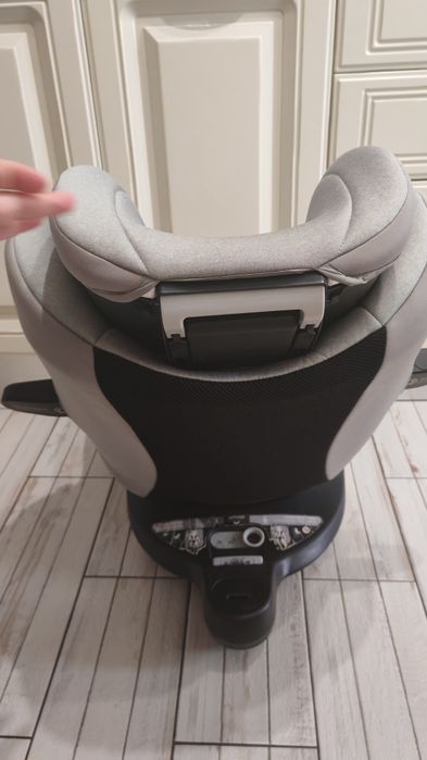 Joie scaun auto I-Spin rotativ 360 E pentru 61-105 cm, Gray Flannel